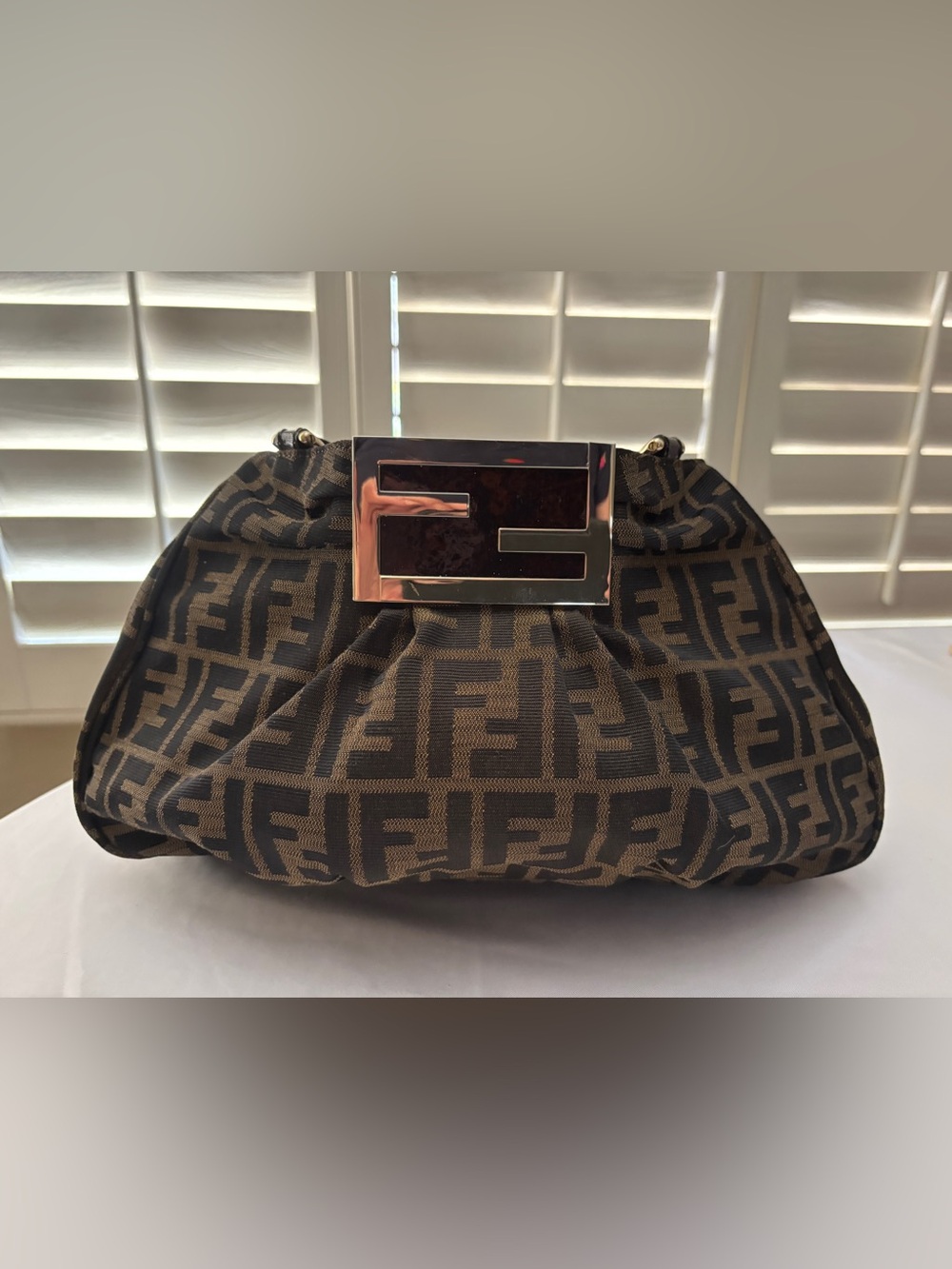 Fendi Zucca Authentic Preloved Fabric Shoulder/Tote Bag